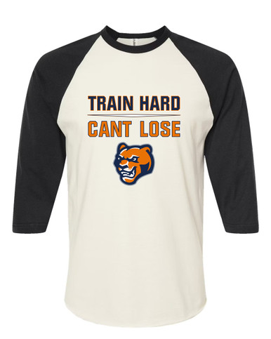 North Pitt Panthers Train Hard, Can't Lose Men's Baseball T-Shirt