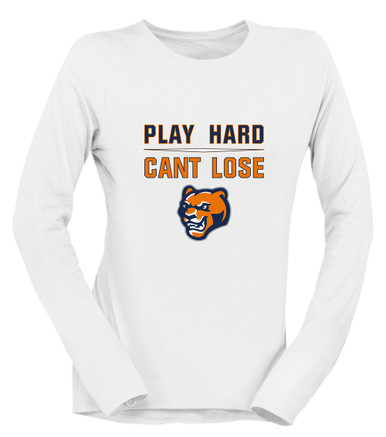 North Pitt Panthers Play Hard, Can't Lose Women's Premium LS T-Shirt
