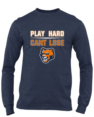 North Pitt Panthers Play Hard, Can't Lose Men's Premium LS T-Shirt