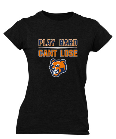 North Pitt Panthers Play Hard, Can't Lose Women's Premium SS T-Shirt