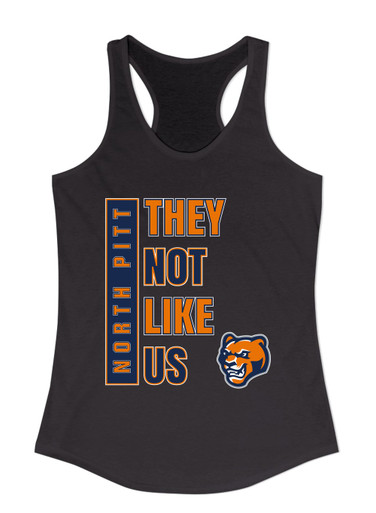 North Pitt Panthers They Not Like Us #1 Women's Tank Top