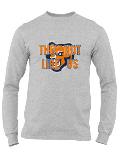 North Pitt Panthers They Not Like Us #2 Men's LS T-Shirt