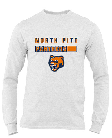 North Pitt Panthers Mascot #7 Men's Premium LS T-Shirt