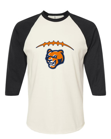 North Pitt Panthers Football #2 Women's Baseball T-Shirt
