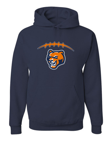 North Pitt Panthers Football #2 Men's Premium Hoodie