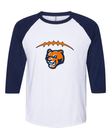 North Pitt Panthers Football #2 Men's Baseball T-Shirt