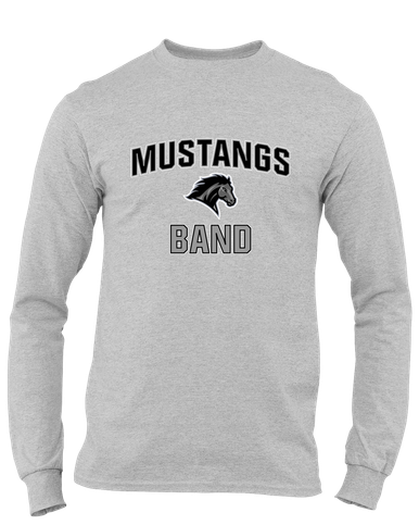Houston Mustangs Band # 1 Men's LS T-Shirt