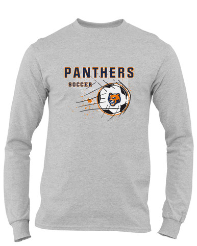 North Pitt Panthers Soccer #2 Men's LS T-Shirt