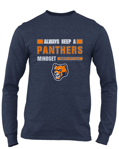 North Pitt Panthers Mindset Men's Premium LS T-Shirt