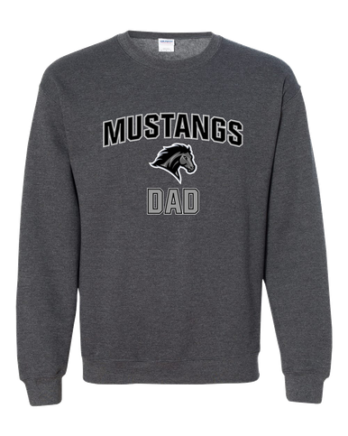 Houston Mustangs Dad Men's Sweatshirt