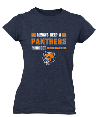 North Pitt Panthers Mindset Women's Premium SS T-Shirt