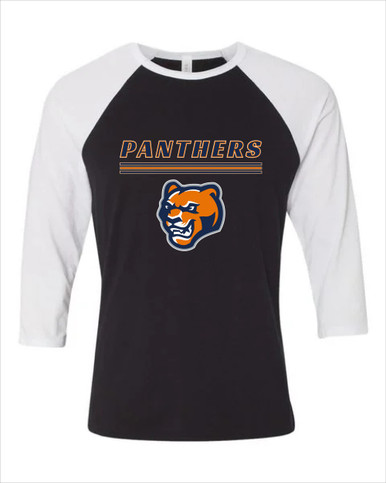 North Pitt Panthers Mascot #8 Men's Baseball T-Shirt