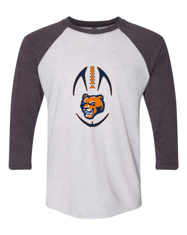 North Pitt Panthers Football #4 Men's Baseball T-Shirt