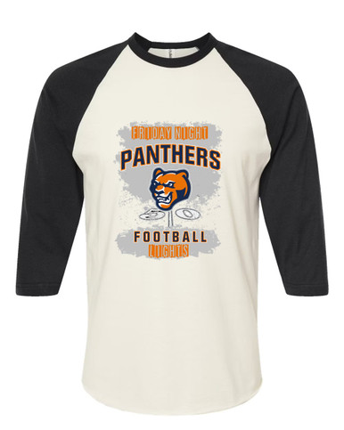 North Pitt Panthers Football #6 Men's Baseball T-Shirt