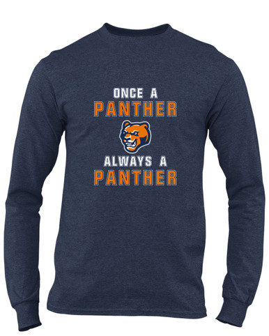 North Pitt Panthers Once A Men's LS T-Shirt