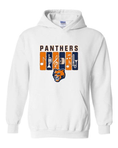 North Pitt Panthers Band # 2 Men's Hoodie