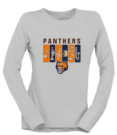 North Pitt Panthers Band # 2 Women's LS T-Shirt