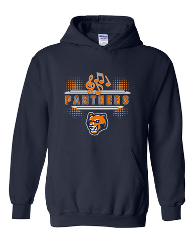 North Pitt Panthers Band # 3 Men's Hoodie