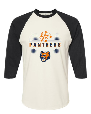 North Pitt Panthers Band # 3 Women's Baseball T-Shirt