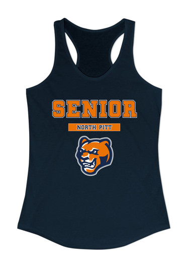 North Pitt Panthers Senior #2 Women's Tank Top