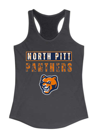 North Pitt Panthers Mascot #9 Women's Tank Top