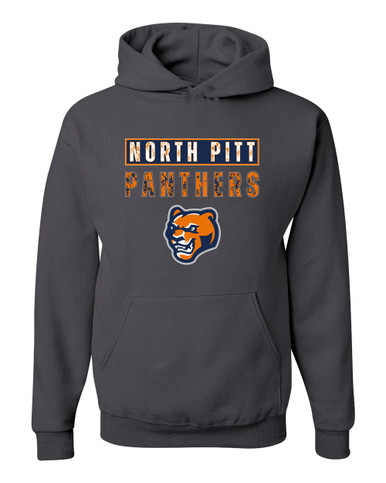 North Pitt Panthers Mascot #9 Men's Premium Hoodie