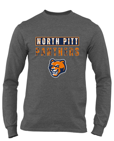 North Pitt Panthers Mascot #9 Men's Premium LS T-Shirt