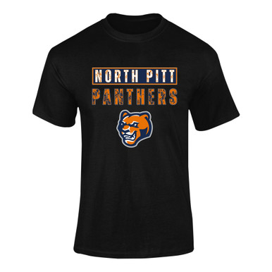 North Pitt Panthers Mascot #9 Men's SS T-Shirt