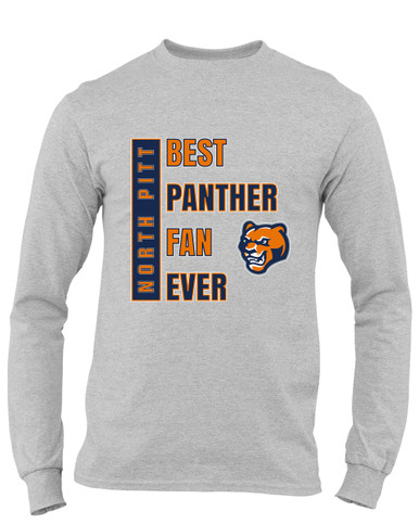 North Pitt Panthers Best Panther Fan Men's LS T-Shirt