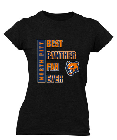 North Pitt Panthers Best Panther Fan Women's Premium SS T-Shirt