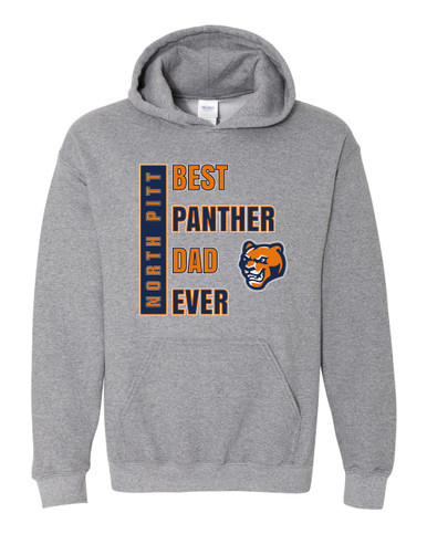 North Pitt Panthers Best Panther Dad Men's Hoodie
