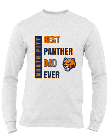 North Pitt Panthers Best Panther Dad Men's Premium LS T-Shirt