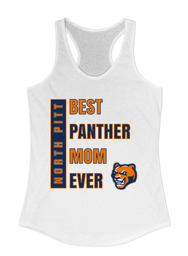 North Pitt Panthers Best Panther Mom Women's Tank Top