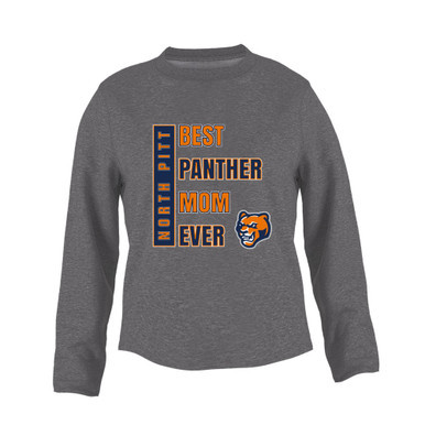 North Pitt Panthers Best Panther Mom Women's Sweatshirt