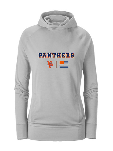 North Pitt Panthers NP Script Team Colors Flag Women's Hoodie