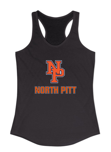 North Pitt Panthers NP Script Mascot #2 Women's Tank Top