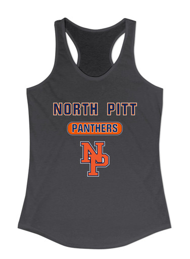 North Pitt Panthers NP Script Mascot #3 Women's Tank Top