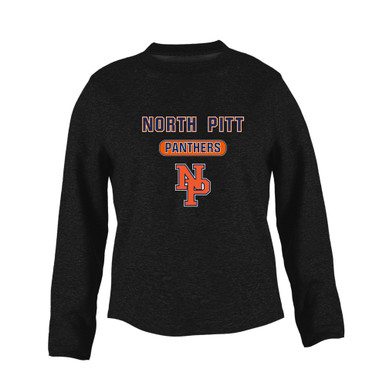 North Pitt Panthers NP Script Mascot #3 Women's Sweatshirt
