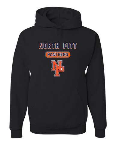 North Pitt Panthers NP Script Mascot #3 Men's Premium Hoodie