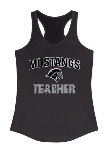 Houston Mustangs Teacher Women's Tank Top