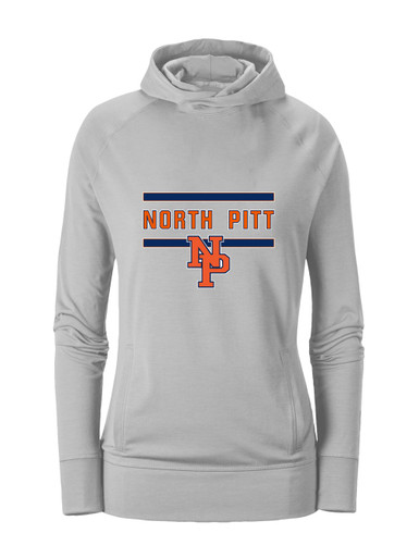 North Pitt Panthers NP Script Mascot #4 Women's Hoodie