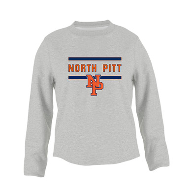 North Pitt Panthers NP Script Mascot #4 Women's Sweatshirt
