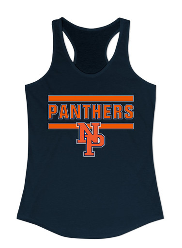 North Pitt Panthers NP Script Mascot #5 Women's Tank Top