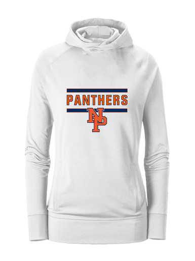 North Pitt Panthers NP Script Mascot #5 Women's Hoodie