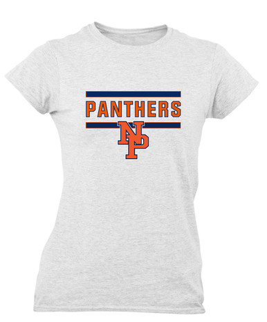 North Pitt Panthers NP Script Mascot #5 Women's Premium SS T-Shirt