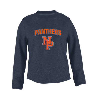 North Pitt Panthers NP Script Mascot #6 Women's Sweatshirt