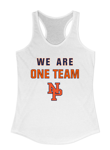 North Pitt Panthers NP Script We Are One Team Women's Tank Top