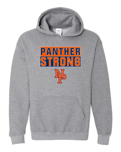 North Pitt Panthers NP Script Strong #1 Men's Hoodie