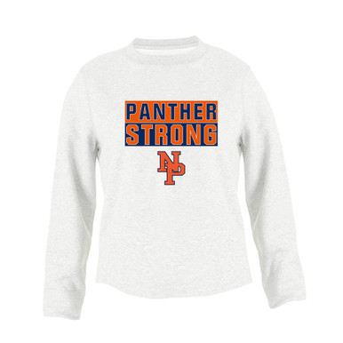 North Pitt Panthers NP Script Strong #1 Women's Sweatshirt