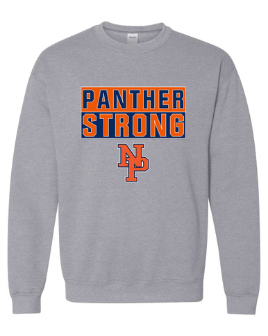 North Pitt Panthers NP Script Strong #1 Men's Sweatshirt
